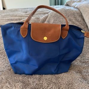 Longchamp Le Pliage Small Tote, Royal Blue